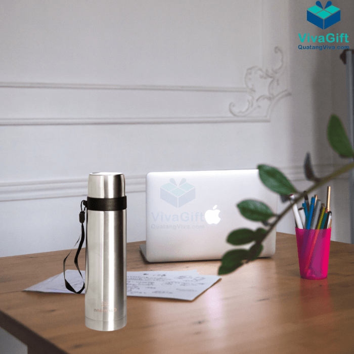 Bình Giữ Nhiệt Carlmann 500ml Nóng Lạnh BES536 Khắc Logo