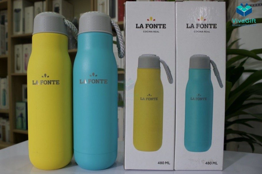 Bình Giữ Nhiệt La Fonte 006644 2 Lớp 480ml