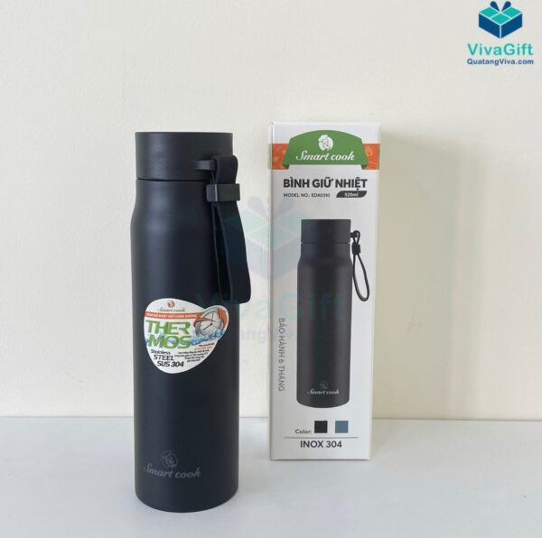Bình Giữ Nhiệt Smart Cook 520ml EDA0310 Inox 304