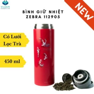 Bình Giữ Nhiệt ZEBRA – 112905 Kim Ngư Đắc Lộc 450ml – Lộc Phát
