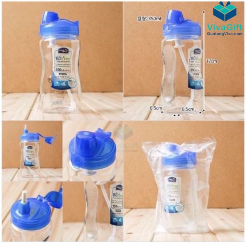 Bình Nhựa Tritan Thể Thao LocknLock 350ml/500ml In Logo Cty
