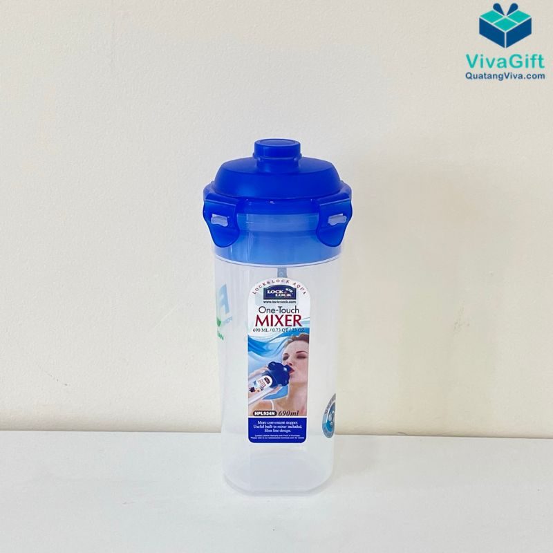 Bình Nước Nhựa Có Lớp Trộn LocknLock 690ml/470ml In Logo