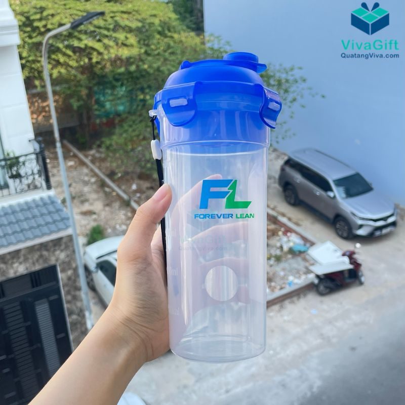 Bình Nước Nhựa Có Lớp Trộn LocknLock 690ml/470ml In Logo