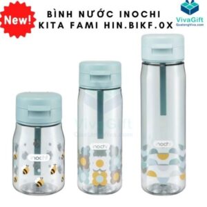 Bình Nước Nhựa Inochi Kita Fami 350ml HIN.BIKF.0X