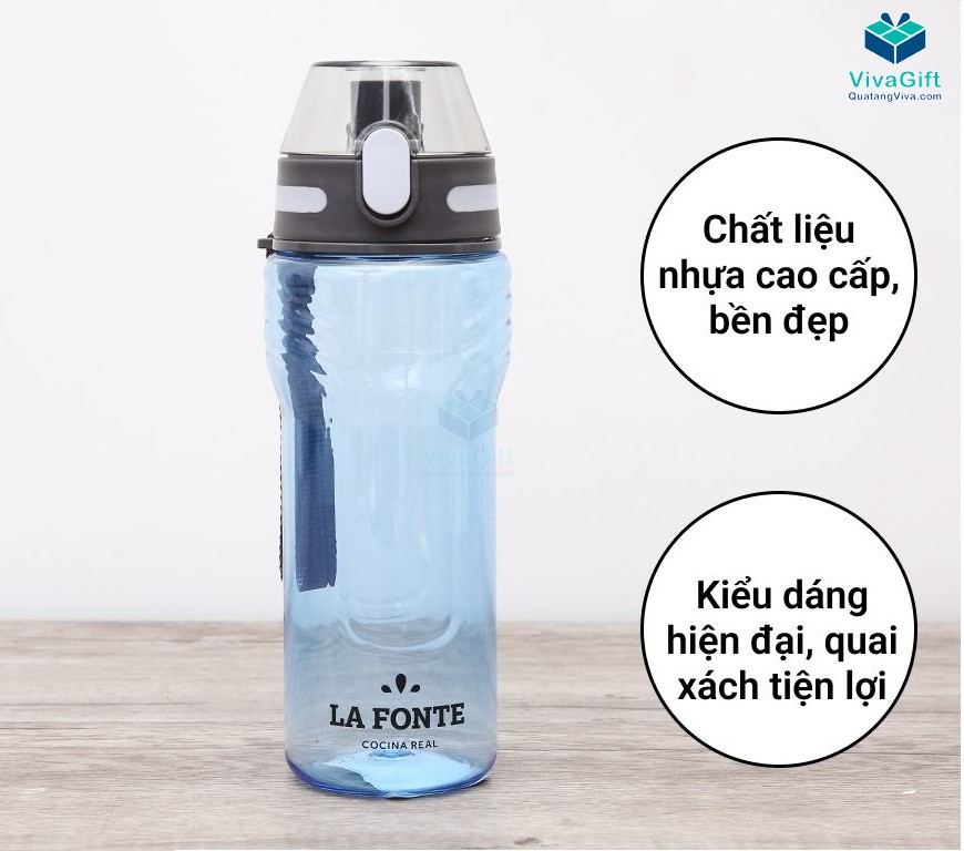 Bình Nước Nhựa La Fonte 452058 620ml