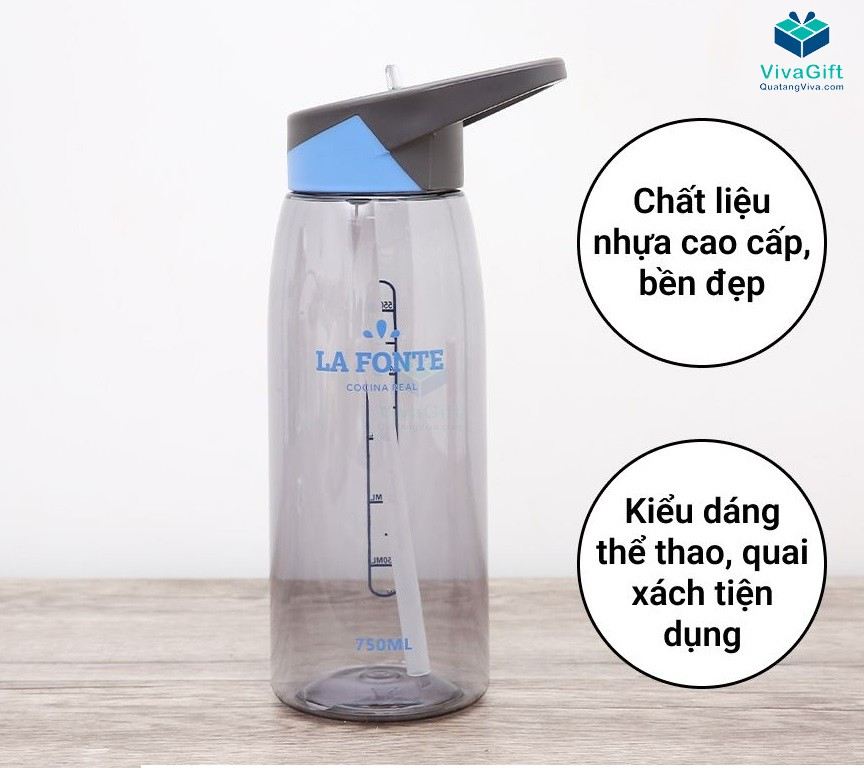 Bình Nước Nhựa La Fonte 452218 750ml