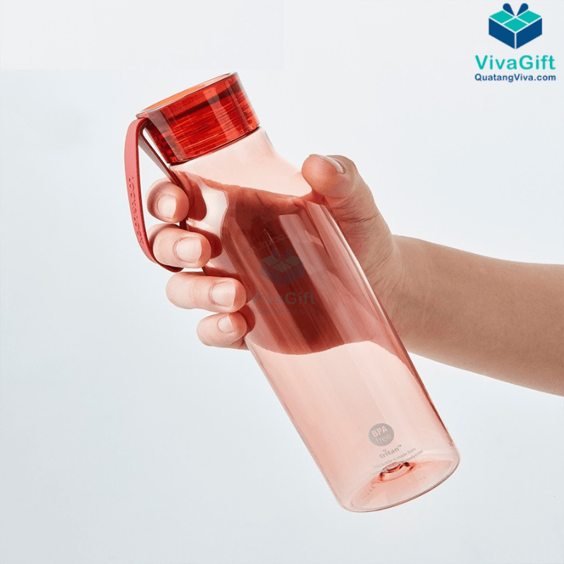 Bình Nước Nhựa Tritan Lock&Lock Eco 550ml ABF644 In Logo