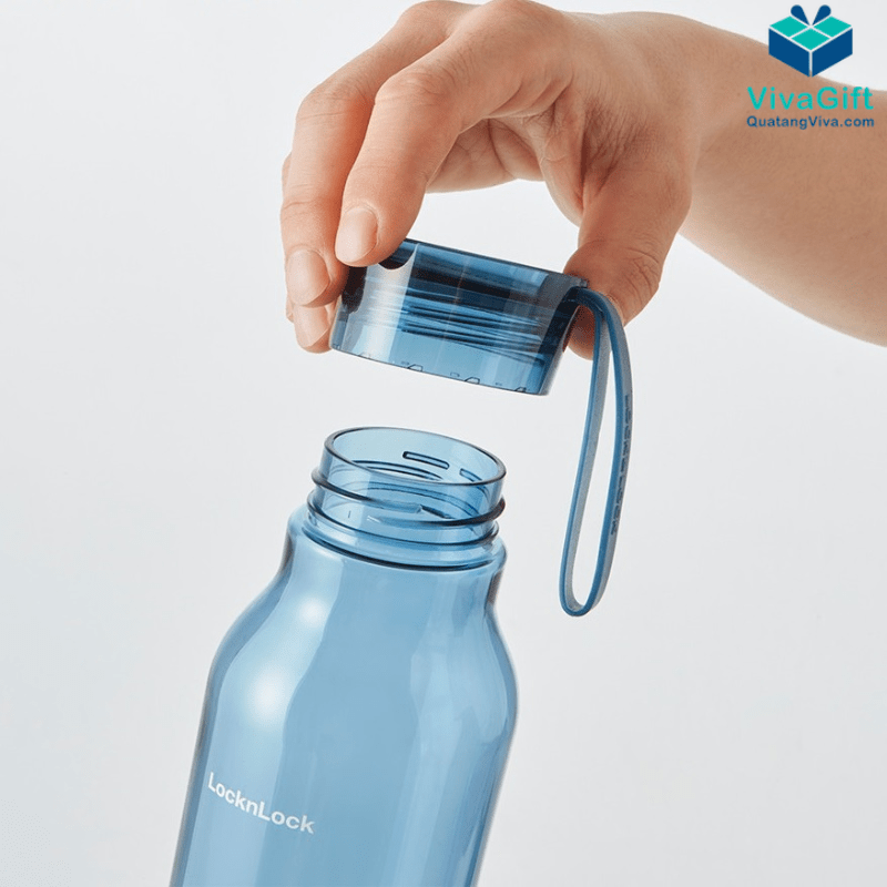 Bình Nước Nhựa Tritan Lock&Lock Eco 550ml ABF644 In Logo