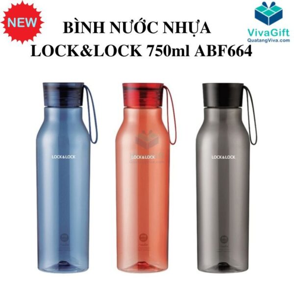 Bình Nước Nhựa Tritan LocknLock Eco Bottle 750ml ABF664