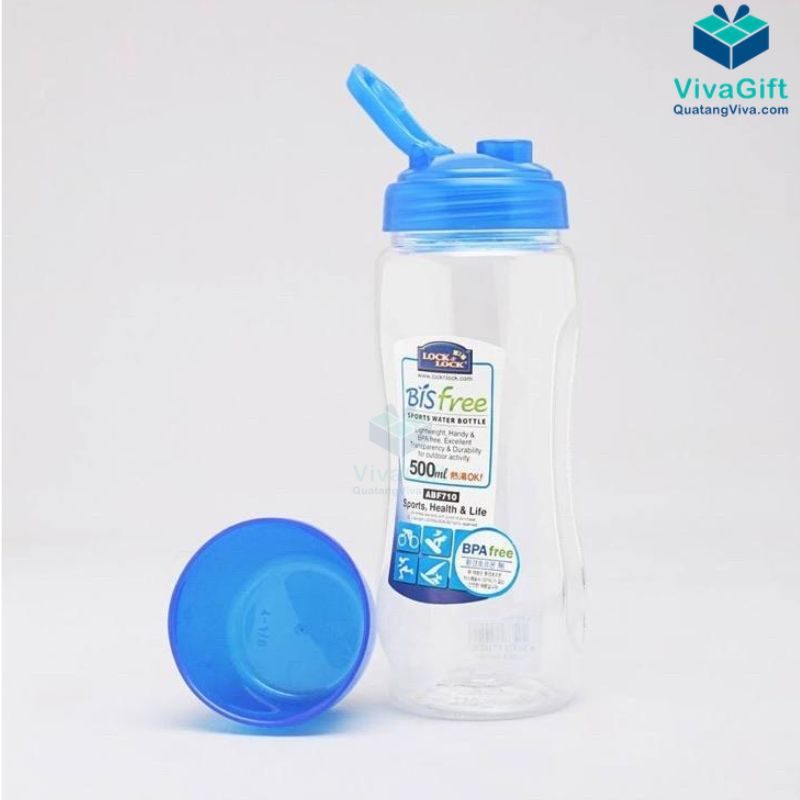 Bình Nước Nhựa Tritan Thể Thao LocknLock 700ml ABF712