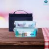 Bộ Hộp Cơm Thủy Tinh Glasslock Lunch Set 2 Chia Ngăn - Hình ảnh 4