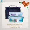 Bộ Hộp Cơm Thủy Tinh Glasslock Lunch Set 2 Chia Ngăn (1)