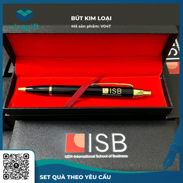 Bút Kim Loại Bấm V047 - Hình ảnh 7