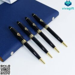 Bút Bi Kim Loại Xoay Khắc Tên V035 – Butkyquatang.com
