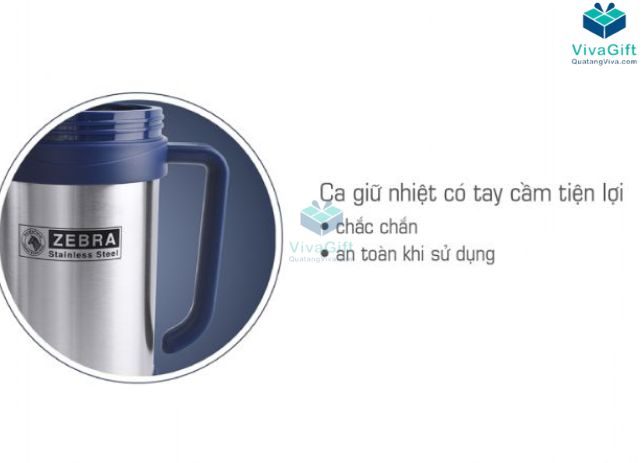 Ca Giữ Nhiệt ZEBRA 112901 Có Quai 500ml