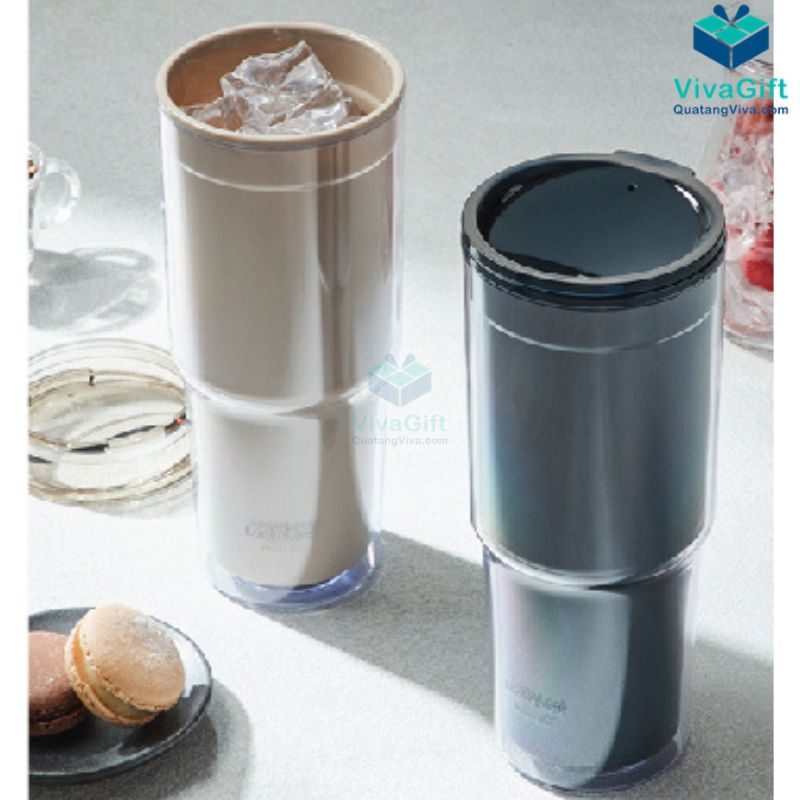 Ly Nhựa AS 2 Lớp LocknLock 900ml HAP502 In Logo Công ty