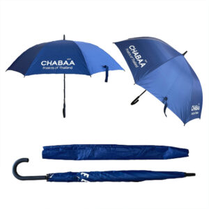 Ô Dù Cán Nhựa Cong Tự Động 1 Chiều R=70cm 8 Kèo D052 - Quà Tặng Viva