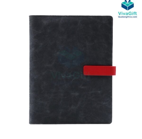 Sổ Tay Bìa Còng Gập 2 B061 Kèm Khoá Nam Châm
