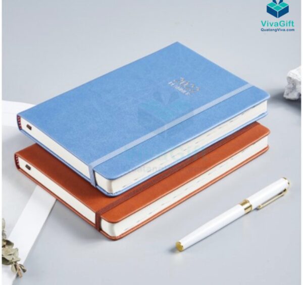 Sổ Tay Dán Gáy B049 In Logo Làm Quà Tặng