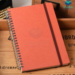 Sổ Tay Lò Xo SLX06 In Logo Theo Yêu Cầu Làm Quà Tặng