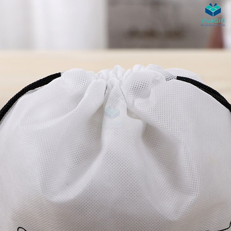 Túi Vải Không Dệt Dây Rút TKD109 In Logo 