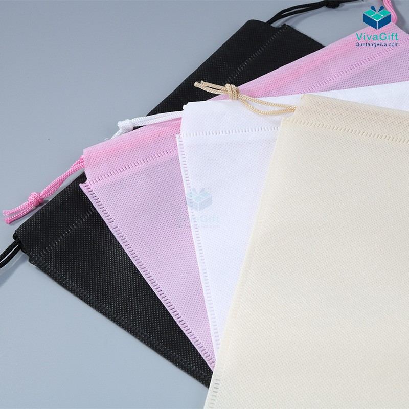 Túi Vải Không Dệt Dây Rút TKD109 In Logo 