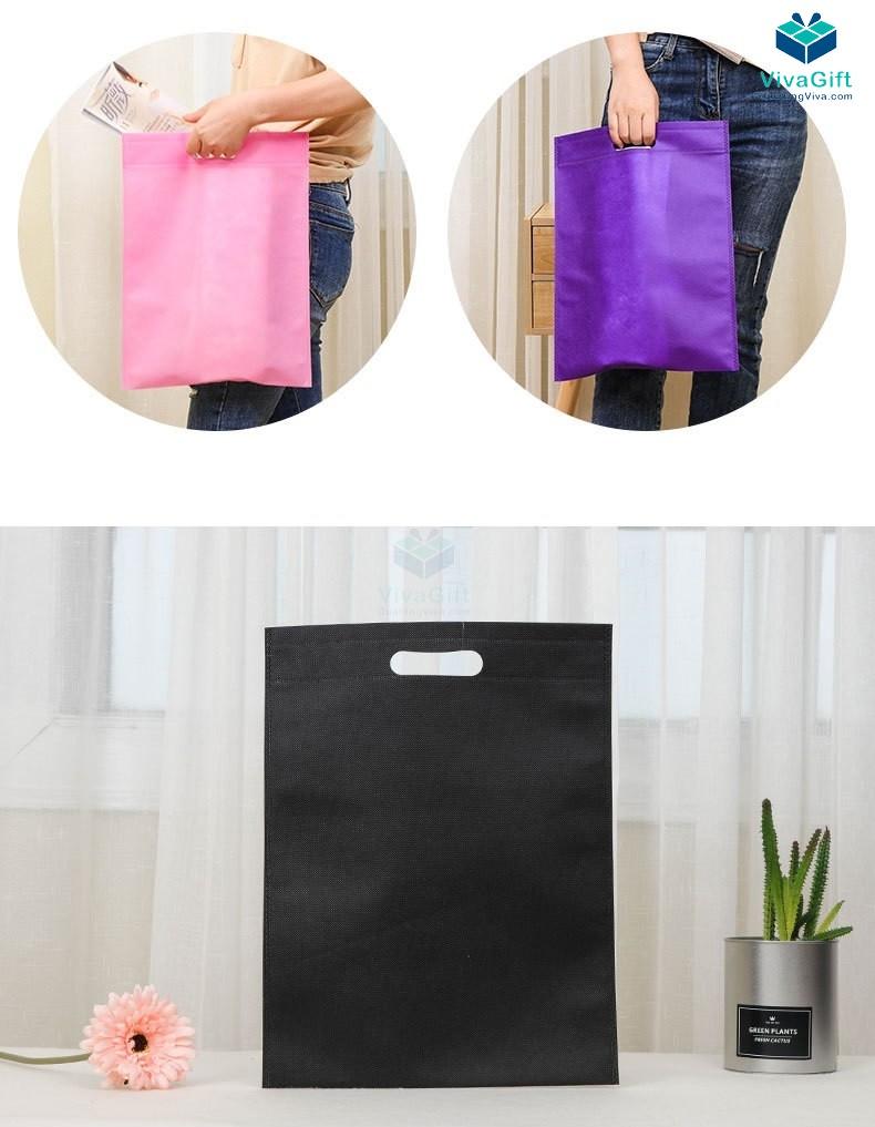 Túi Vải Không Dệt Đục Lỗ TKD-104 In Logo 