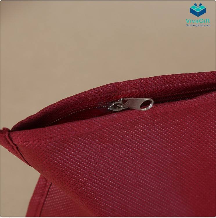 Túi Vải Không Dệt Đựng Chăn Gối TKD112 Có Dây Kéo