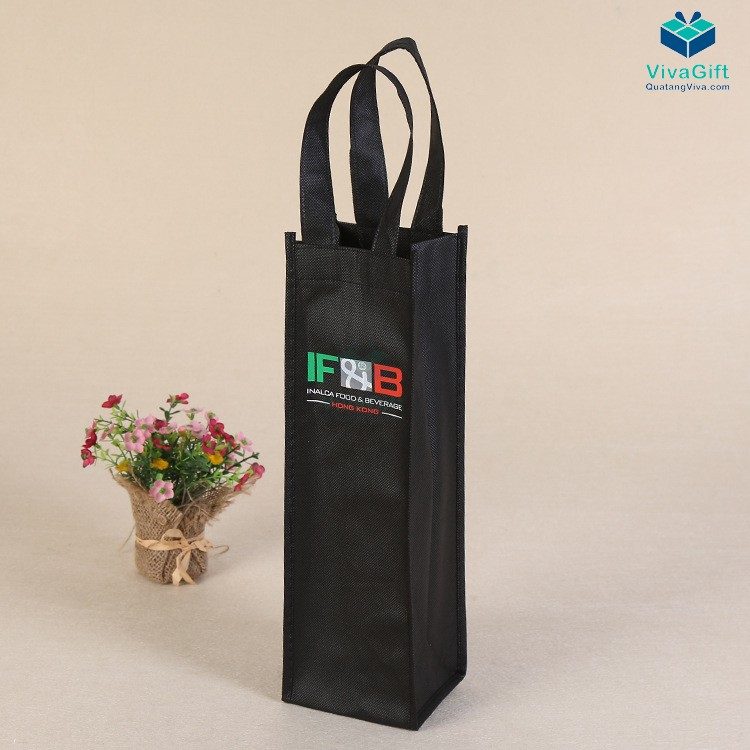 Túi Vải Không Dệt Đựng Rượu Vang TKD110