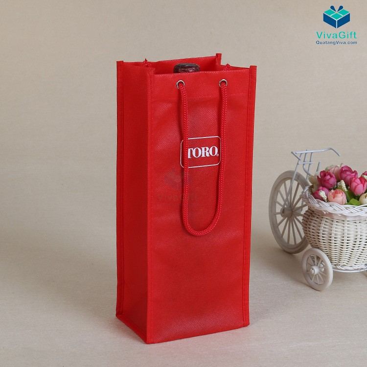 Túi Vải Không Dệt Đựng Rượu Vang TKD111