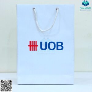 Túi Giấy Có Quai Xách Couche Đựng Set Sổ + Bút TG08-2 In LogoIMG_1321