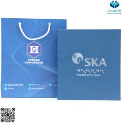 Túi Giấy Couche Có Quai Xách Đựng Set Quà Tặng TG05-5 In LogoIMG_1438