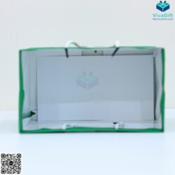 Túi Giấy Couche Đựng Hộp Quà Tặng VBSP Có Quai Xách TG05-2 In LogoIMG_1262