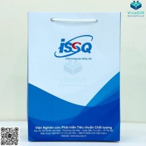 Túi Giấy Couche Đựng Set Sổ + Bút TG08-1 Có Quai Xách In LogoIMG_1326