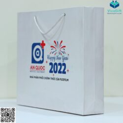 Túi Giấy Đựng Hộp Quà Tặng Couche An Quốc Có Quai Xách TG05 In LogoIMG_1158