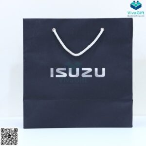 Túi Giấy Đựng Set Quà Tặng Couche Isuzu TG05-1 In Logo Ép Kim Nhũ BạcIMG_1152