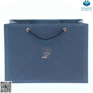 Túi Giấy Đựng Set Quà Tặng Couche Mile.vn TG05-4 In Logo Ép Kim Nhũ BạcIMG_1312
