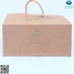 Túi Giấy Kraft Có Quai Xách Đựng Sổ Tay TG03-1 In Logo IMG_1429