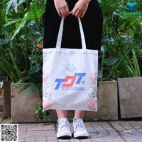 Túi Vải Bố Có Quai Xách In Logo TDT TVC01-1 (12)