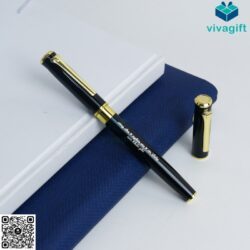 Bút Kim Loại Nắp Đậy V048 Khắc Tên – Quatangviva.com