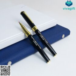 Bút Kim Loại Nắp Đậy V048 Khắc Tên – Quatangviva.com