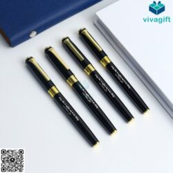 Bút Kim Loại Nắp Đậy V048 Khắc Tên – Quatangviva.com