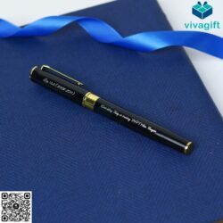 Bút Kim Loại Nắp Đậy V048 Khắc Tên – Quatangviva.com