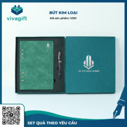 Bút Kim Loại Nắp Đậy V051 – Quà Tặng Viva