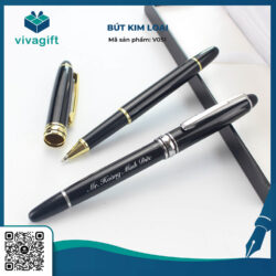 Bút Kim Loại Nắp Đậy V051 – Quà Tặng Viva
