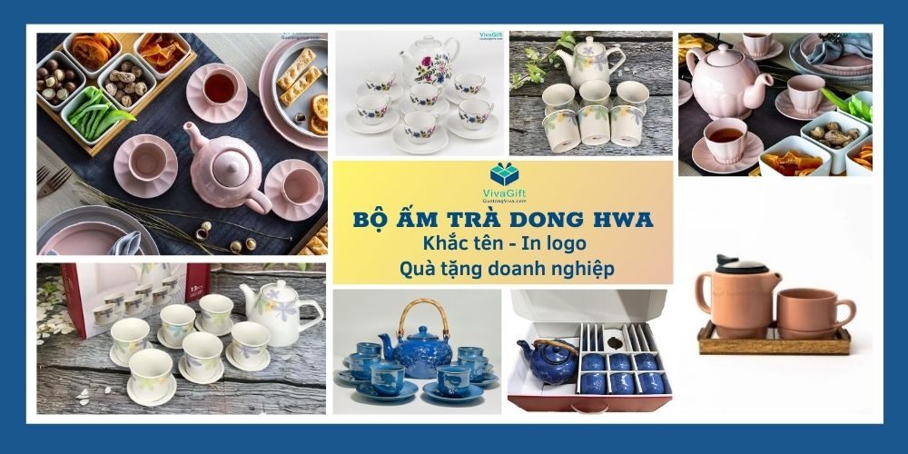 Bộ Ấm Trà Dong Hwa