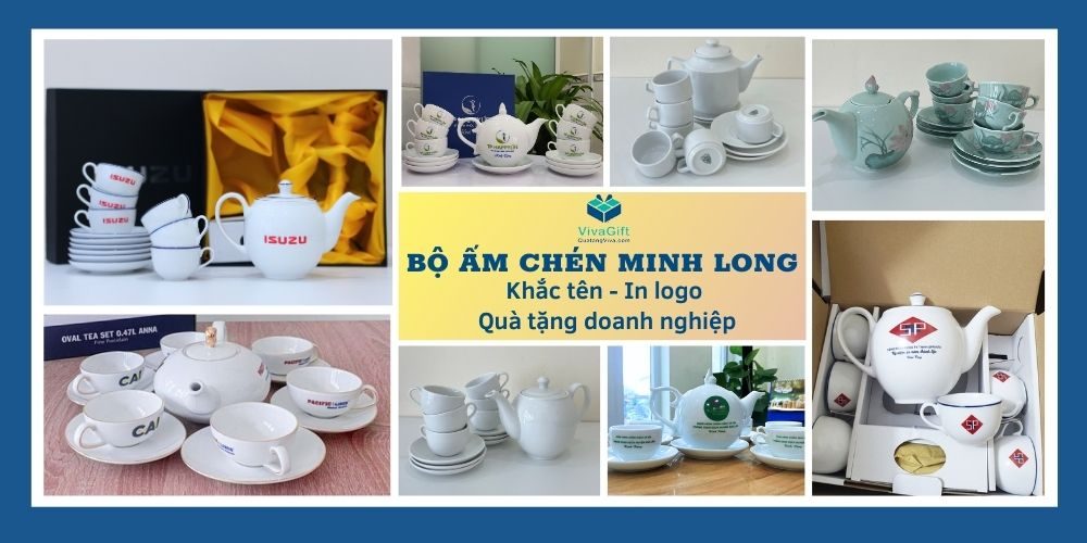 Bộ Ấm Chén Minh Long