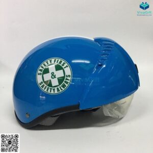 Mũ Bảo Hiểm Trẻ Em Nửa Đầu BH019 Có Kính Âm