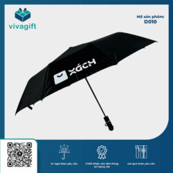 Ô Dù Cầm Tay Gấp 3 Tự Động 1 Chiều D010 R=58cm – Quatangviva.com