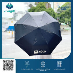 Ô Dù Cầm Tay Gấp 3 Tự Động 1 Chiều D010 R=58cm – Quatangviva.com